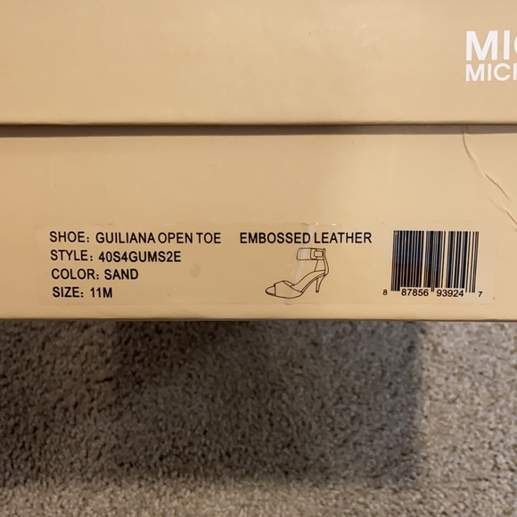 MICHAEL Michael Kors Guiliana Open Toe Pump - Picture 8 of 8